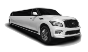 Infiniti QX stretch limo, Pueblo wedding and prom limo