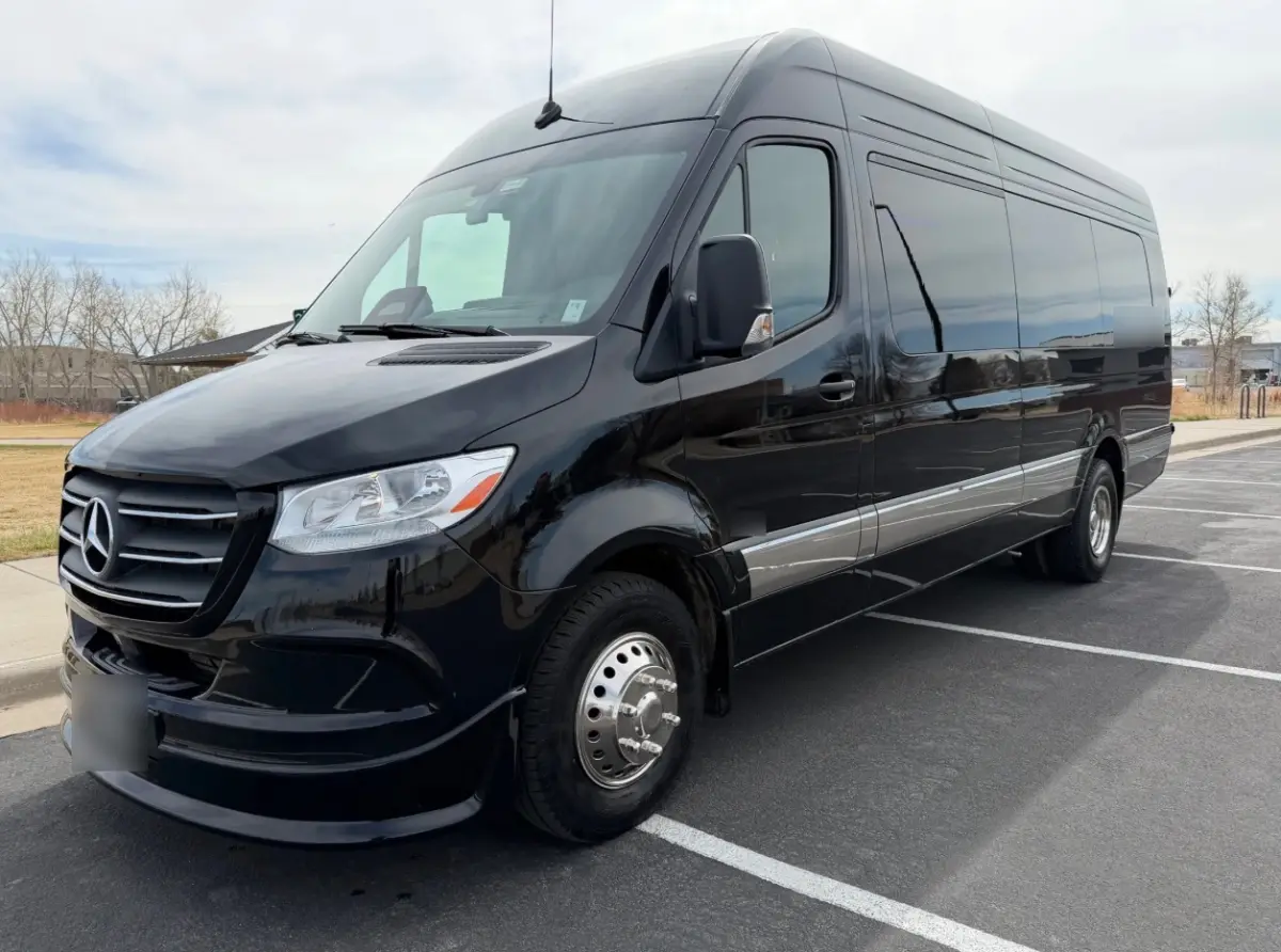 Pueblo 13 passenger black executive Sprinter