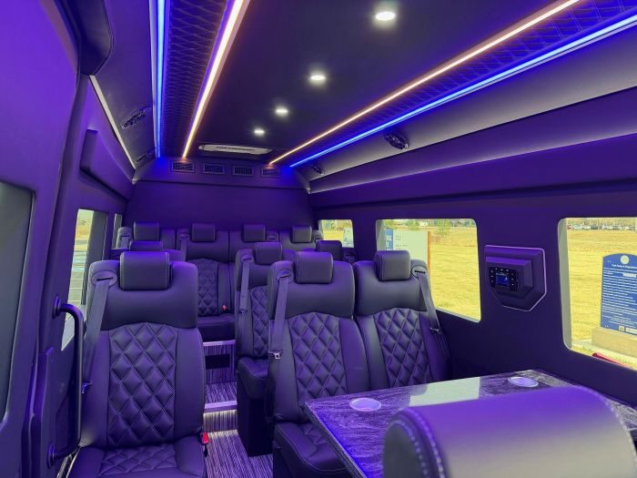 Executive Sprinter seating β Pueblo limo service