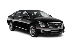 Pueblo black Cadillac XTS executive sedan